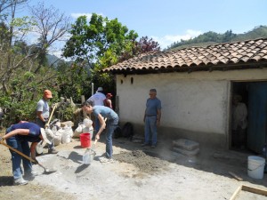 Building latrine