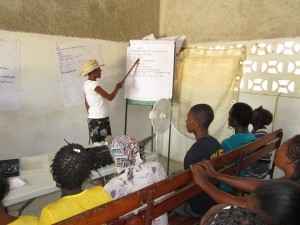 Haiti comm training